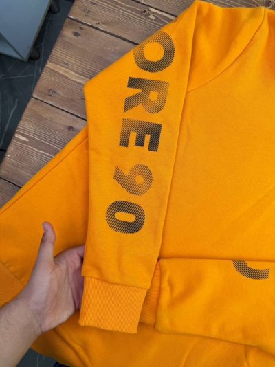 هودی خردلی نارنجی core90 جک اند جونز - Image 2