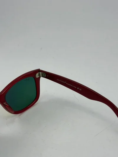 ریبن ریفرر مشکی قرمز rayban rb-2140 - Image 3