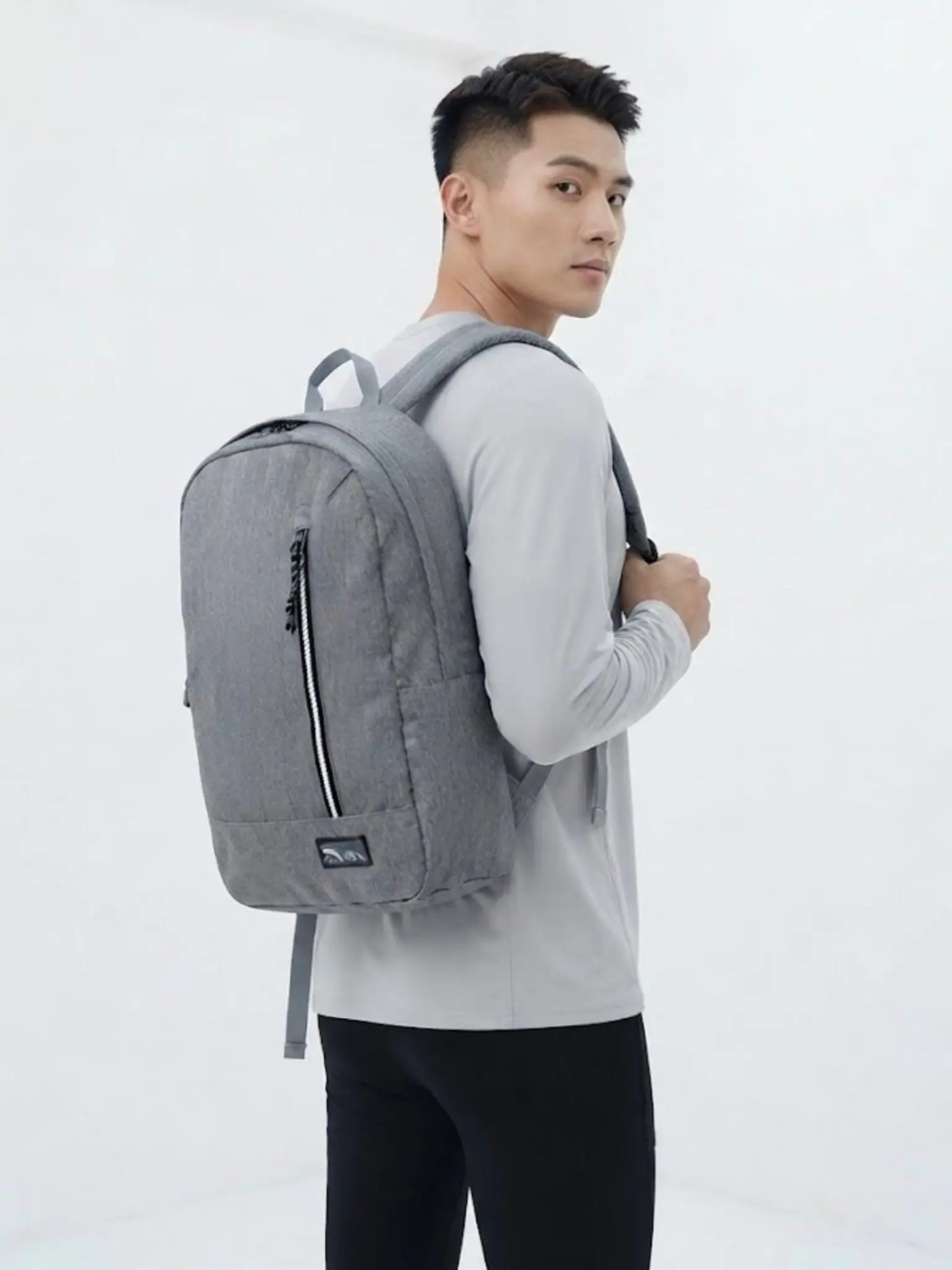 Minimal Grey Backpack کوله پشتی طوسی Minimal Grey - Image 1