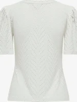 تیشرت خامه دوزی کرم جی دی وای - Image 6