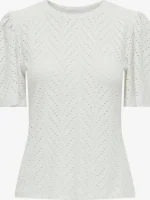 تیشرت خامه دوزی کرم جی دی وای - Image 5