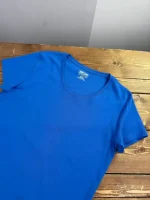 تیشرت آستین کوتاه زنانه کایر کلند آبی اقیانوسی مدل U-Neck - تصویر 2
