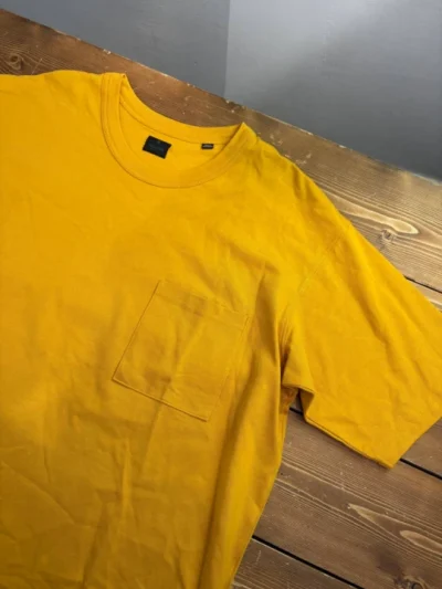 تیشرت اورسایز جیب‌دار مردانه رنگ خردلی Jack & Jones - تصویر 2