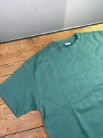 تی‌شرت بیسیک Oversize رنگ سبز دودی - Image 2