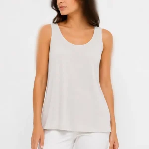 تاپ زنانه کرم روشن بیسیک یقه گرد Primark