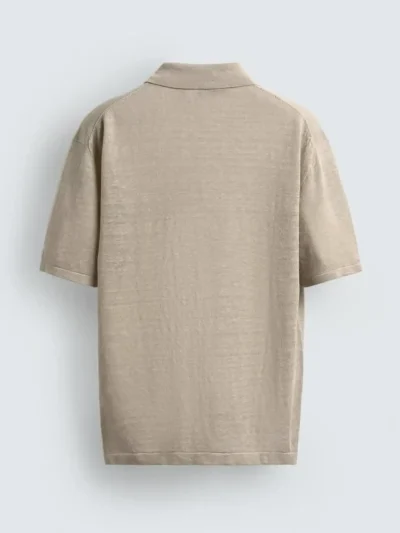 پلوشرت بژ یونیسکس زارا - Image 6