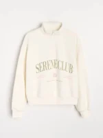 نیم زیپ سینسای طرح Serene club - تصویر 5