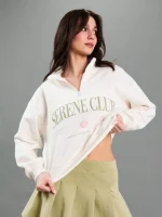 نیم زیپ سینسای طرح Serene club