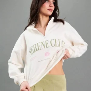 نیم زیپ سینسای طرح Serene club