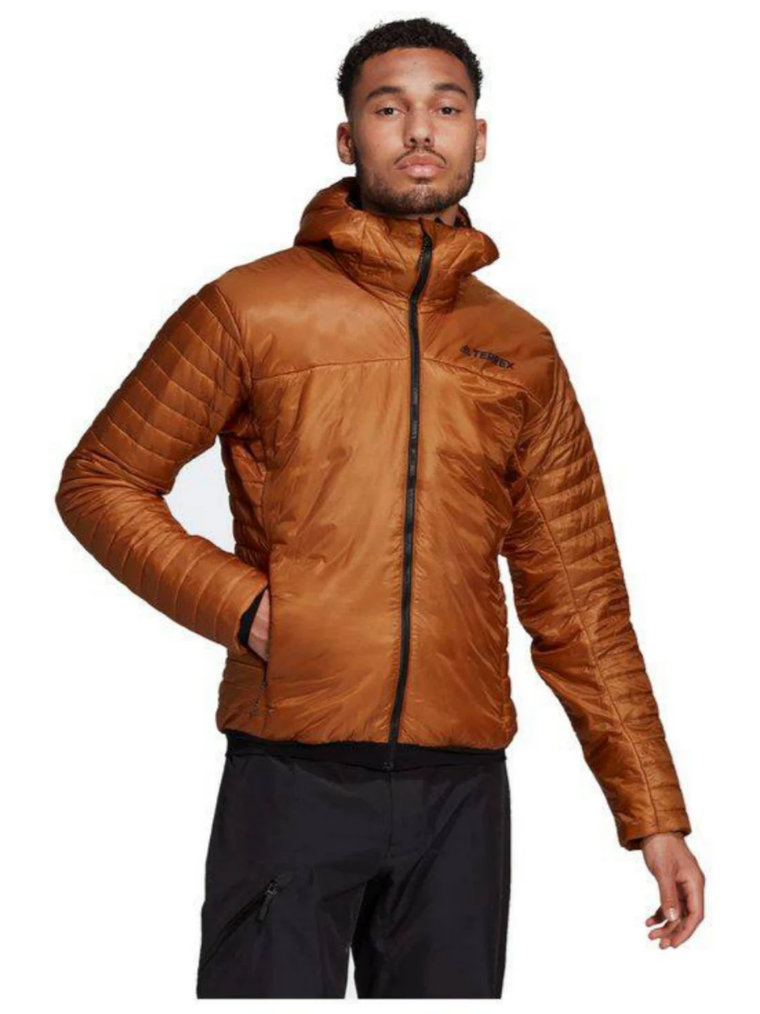 Adidas men's lightweight mountaineering and hiking jacket کاپشن سبک کوهنوردی و هایکینگ مردانه آدیداس
