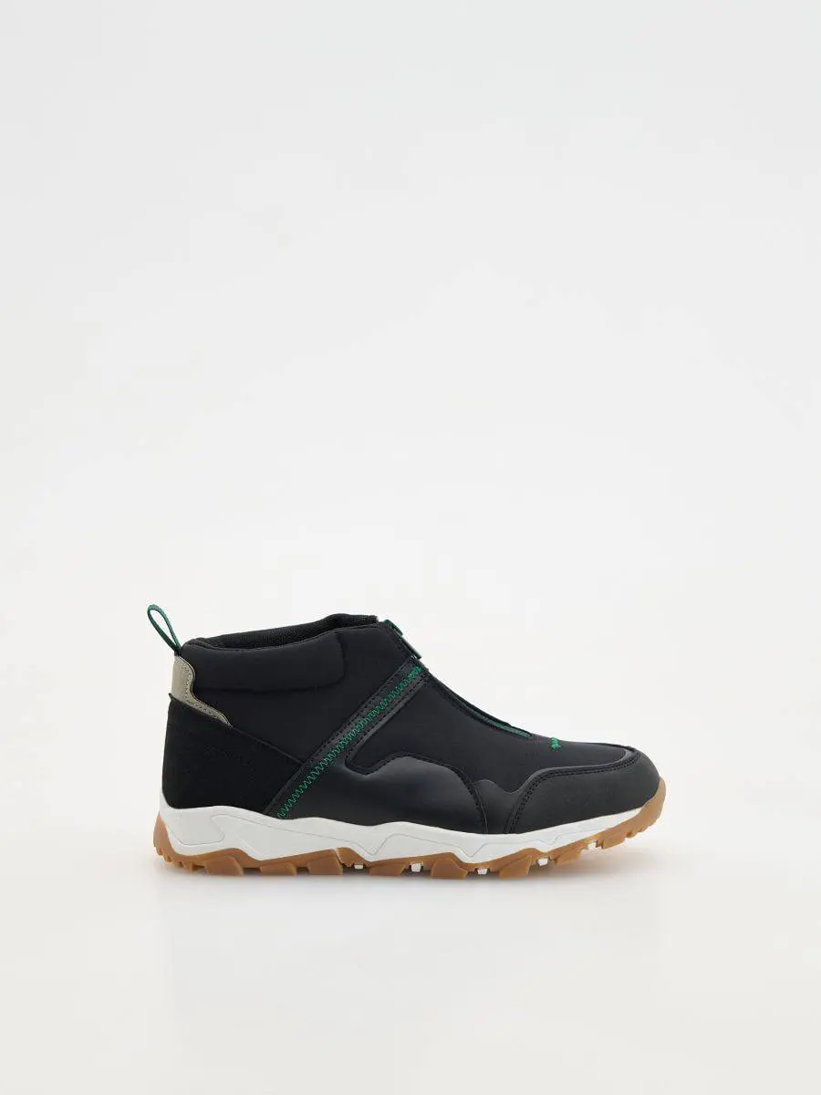 Black Outdoor Ankle Boots نیم بوت Outdoor مشکی
