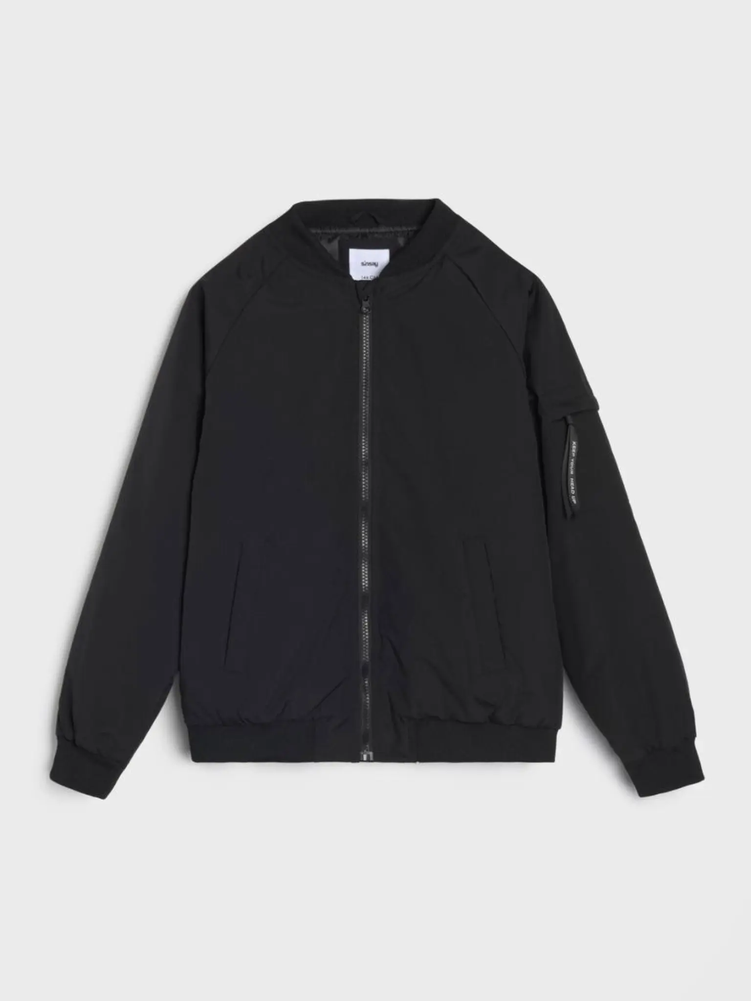 Black children's bomber jacket بامبر جکت بچگانه مشکی