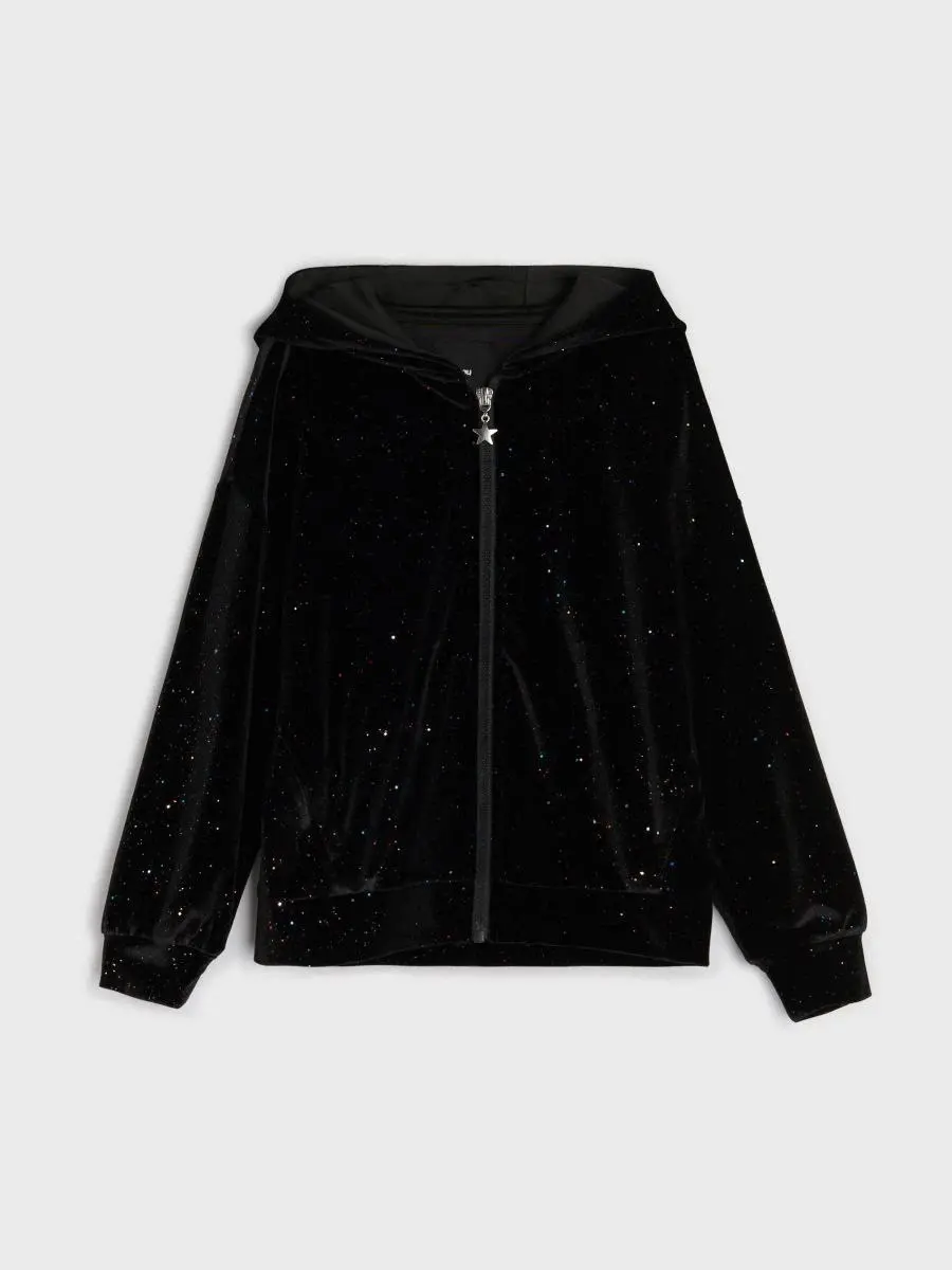 Children's glittery sweatshirt سویشرت بچگانه اکلیلی
