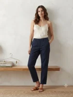 شلوار کتان راحتی و کلاسیک زنانه