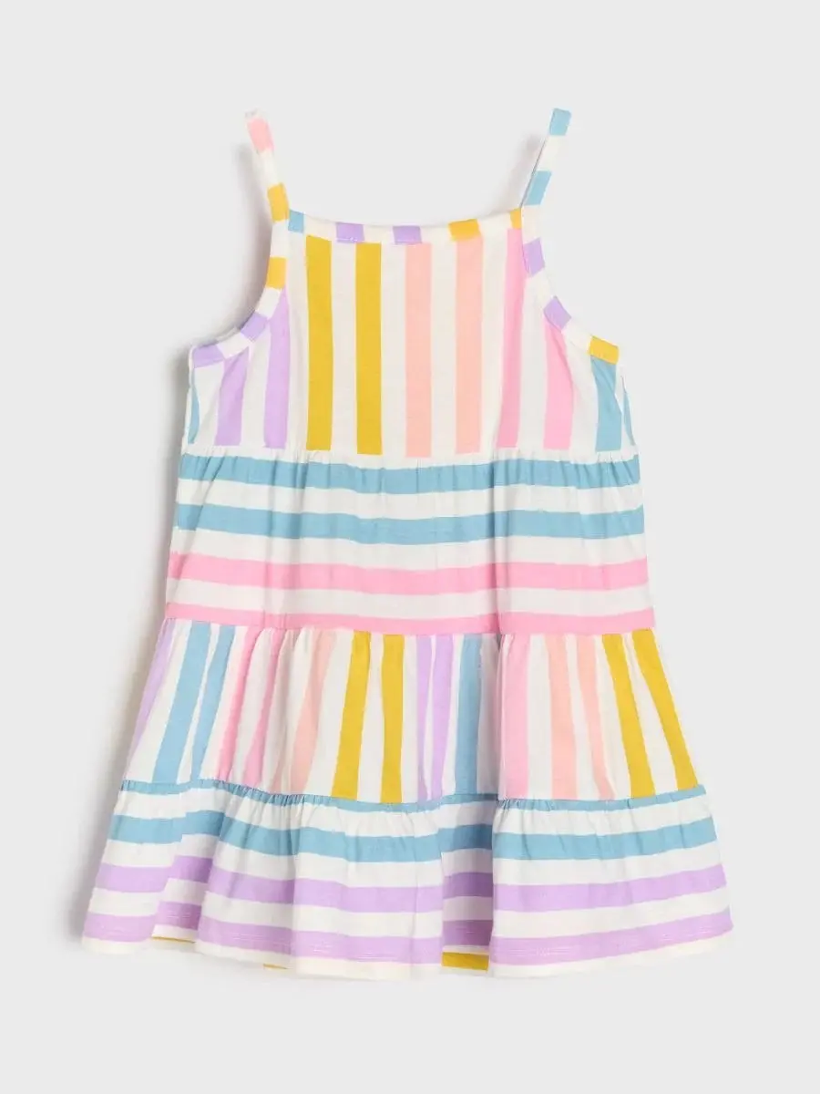 Colorful children's pinafore dress سارافون بچگانه رنگی