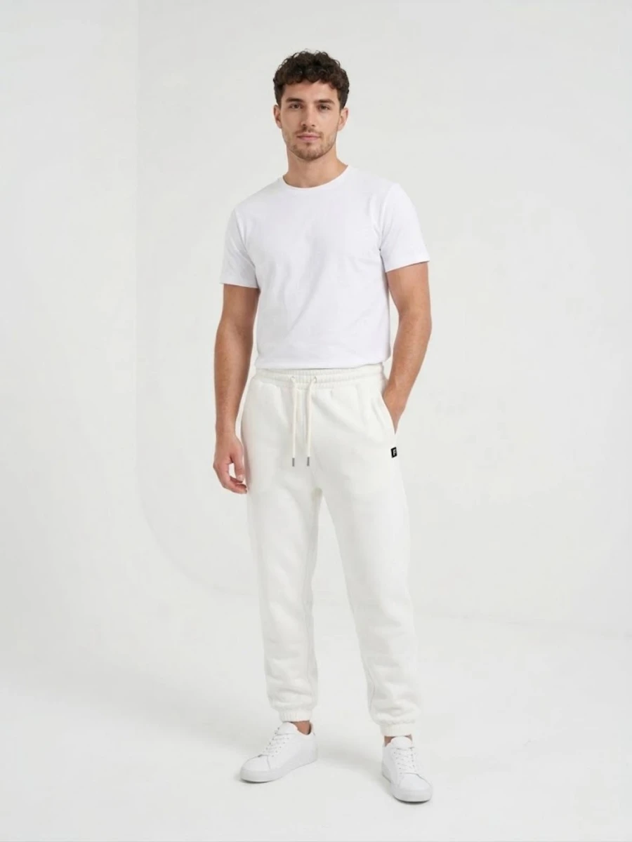 Dab Vanilla Cuffed Joggers جاگر دمپا کش وانیلی داب