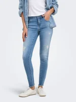 شلوار جین اسکینی زاپ‌دار