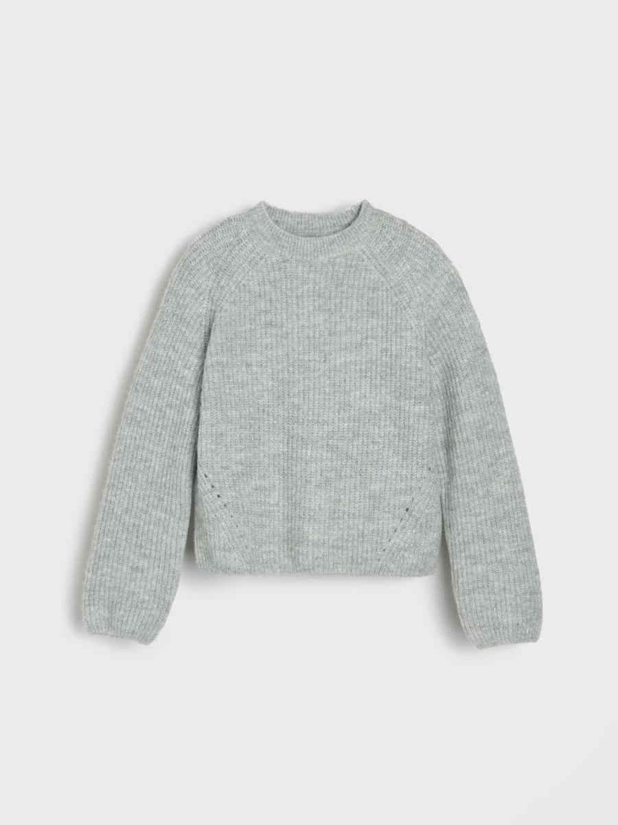 Grey children's knitwear بافت بچگانه توسی