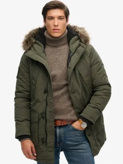کاپشن کلاه‌دار مردانه سوپردرای (Superdry) مدل اورست (Everest) - تصویر 2