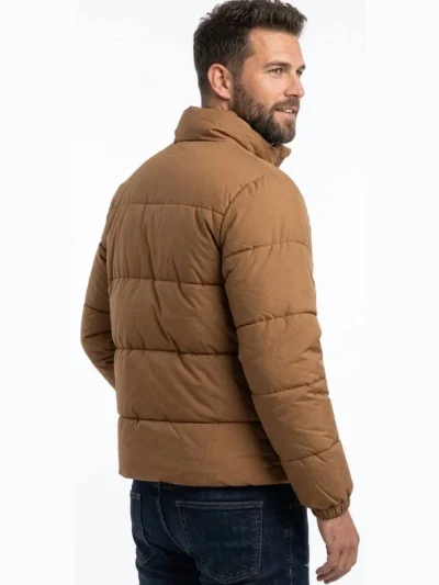 کاپشن پفی کارهارت رنگ شتری (Carhartt Camel Puffer) - تصویر 2