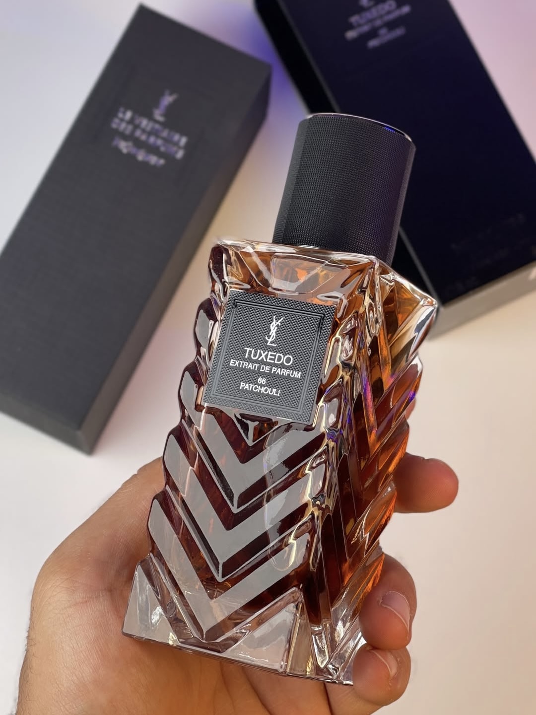 IMG_3464 عطر ایو سن لورن تاکسیدو ۶۶ پچولی | Yves Saint Laurent Tuxedo 66 Patchouli - تصویر 1