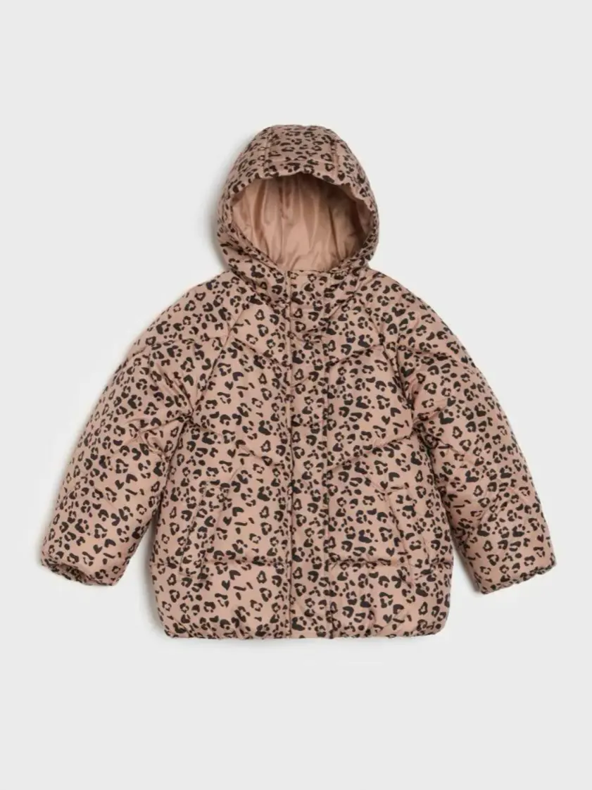 Lightweight leopard-print children's jacket کاپشن بچگانه لایت پلنگی