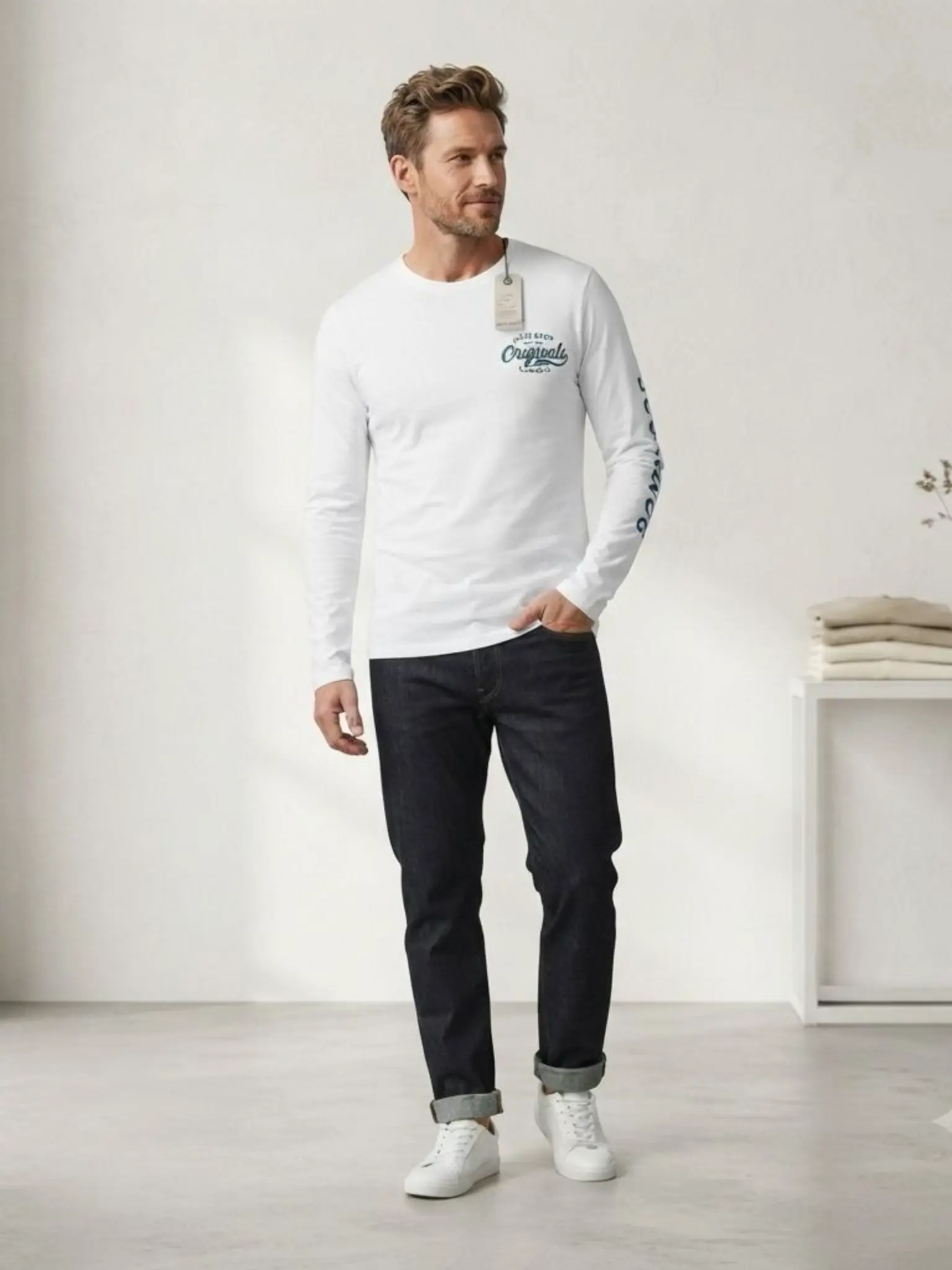 Men's long-sleeve shirt بلوز آستین بلند مردانه