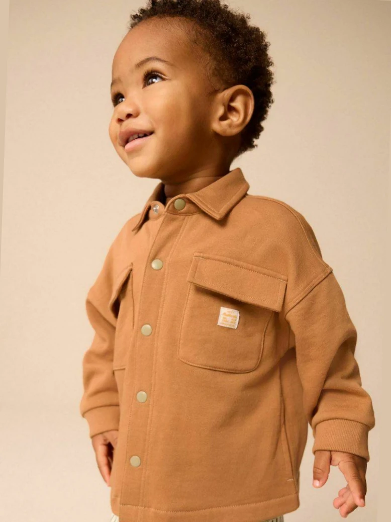 Mustard children's autumn coat کت پاییزه بچگانه خردلی