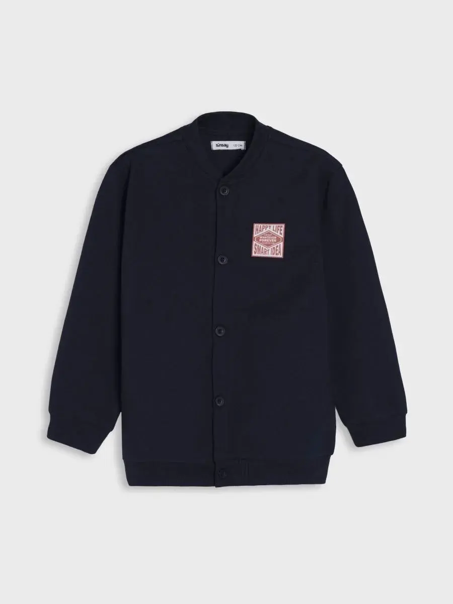Navy blue children's jacket ژاکت بچگانه سرمه ای