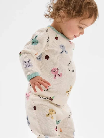 ست بلوز شلوار بچگانه خرگوش - تصویر 2