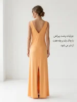 پیراهن ماکسی یقه هفت - تصویر 2