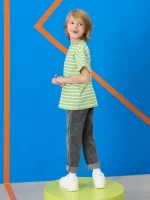 شلوار بچگانه ذغالی - Image 3