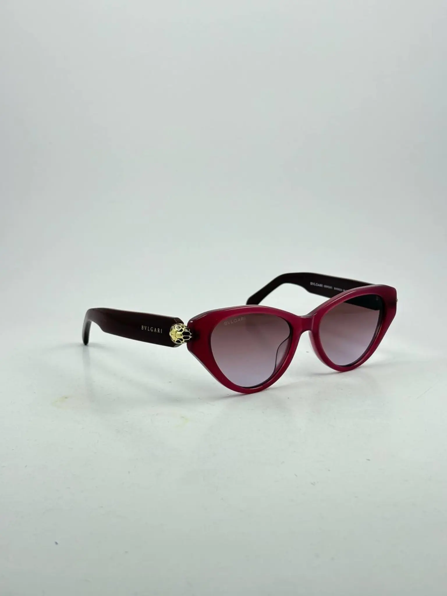 Serpenti BV50029i Cherry Glasses عینک بولگاری چری serpenti bv50029i - تصویر 1