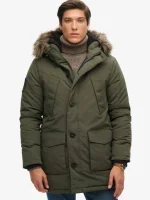 کاپشن کلاه‌دار مردانه سوپردرای (Superdry) مدل اورست (Everest)