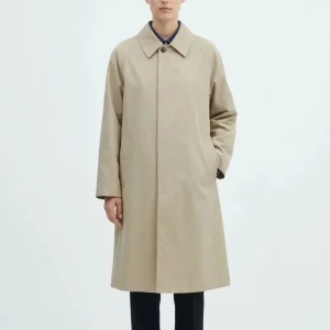 بارانی زنانه یونیکلو (Uniqlo U) مدل بالماکان دکمه مخفی