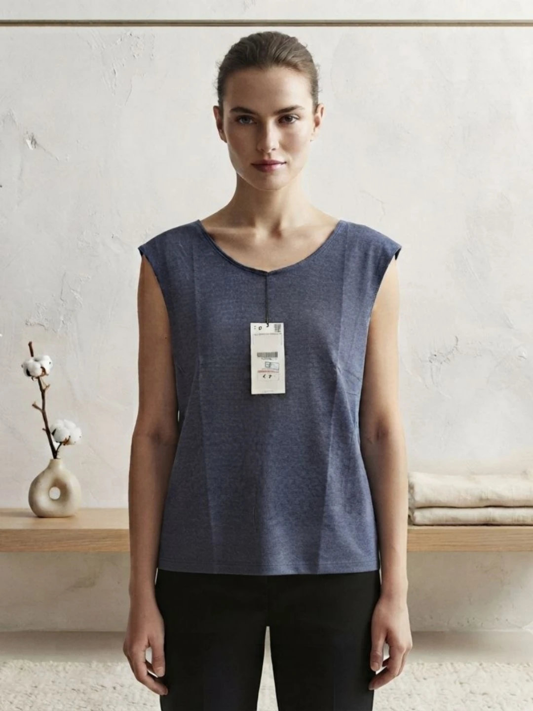 Zara women's mesh back top تاپ پشت تور زنانه زارا