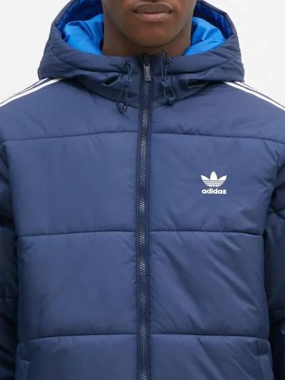 کاپشن دو رو مردانه کلاه دار | Adidas - تصویر 5