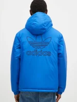 کاپشن دو رو مردانه کلاه دار | Adidas - تصویر 3