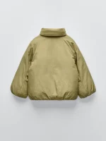 کاپشن بچگانه کلاه دار |zara - تصویر 5