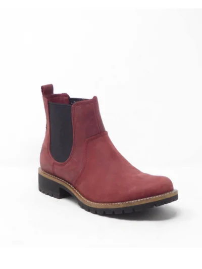 بوت مدلECCO Red and Burgundy - تصویر 2