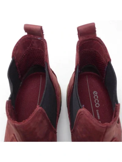 بوت مدلECCO Red and Burgundy - تصویر 7