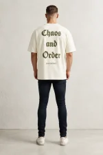 تیشرت مردانه اسپرت طرح Chaos and Order