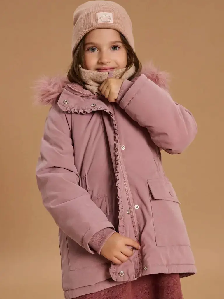 کاپشن بچگانه حرفه ای داخل خز