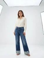 شلوار جین راسته زنانه