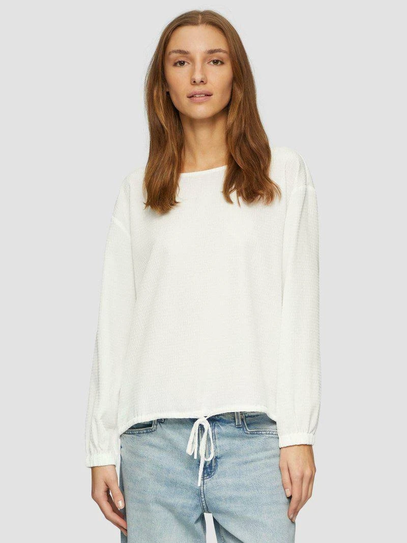 s-oliver-white-casual-blouse شومیز کژوال سفید اس اولیور