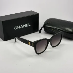 عینک شنل مشکی chanel-5482 h