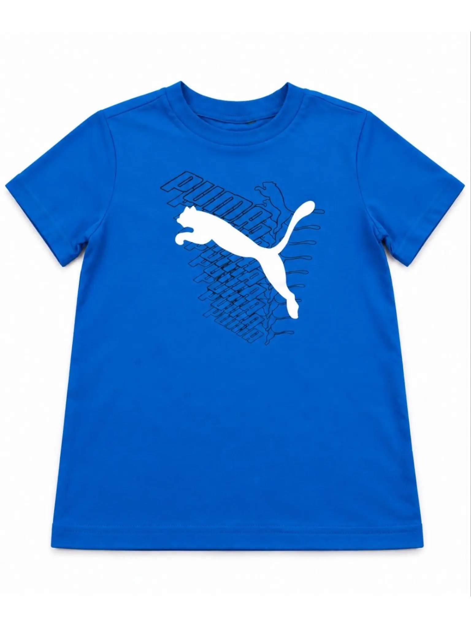 تیشرت آبی پسرانه puma