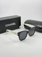 عینک شنل بلک وایت chanel-5482 h