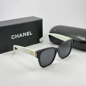 عینک شنل بلک وایت chanel-5482 h