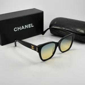 عینک شنل مشکی پاییزی chanel-5482 h